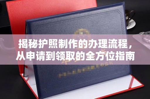 和田县揭秘护照制作的办理流程，从申请到领取的全方位指南